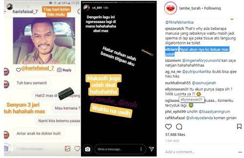 Chat obrolah Faisal Haris dengan teman wanitanya.