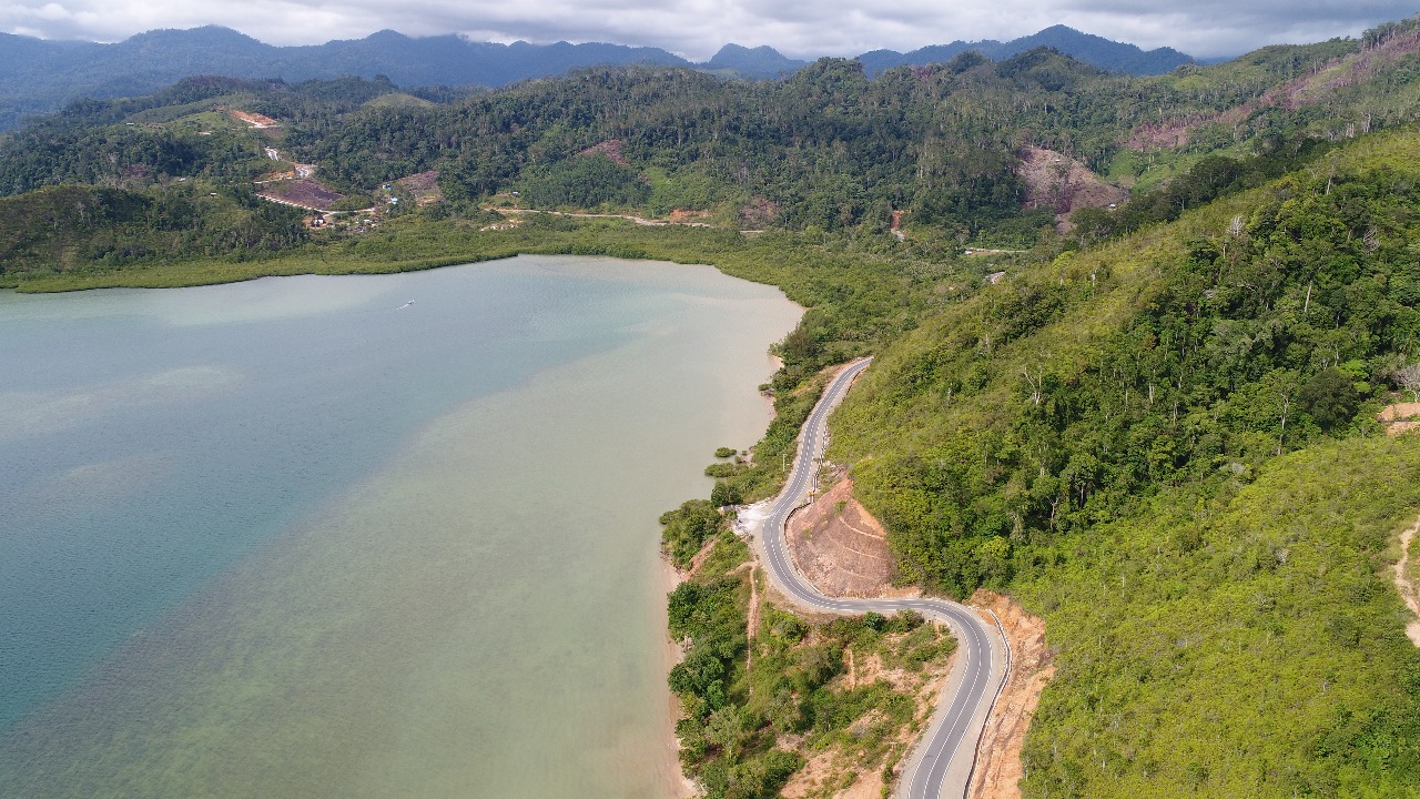 Panorama yang keren dipadu dengan infrastruktur yang keren pula. foto:istimewa