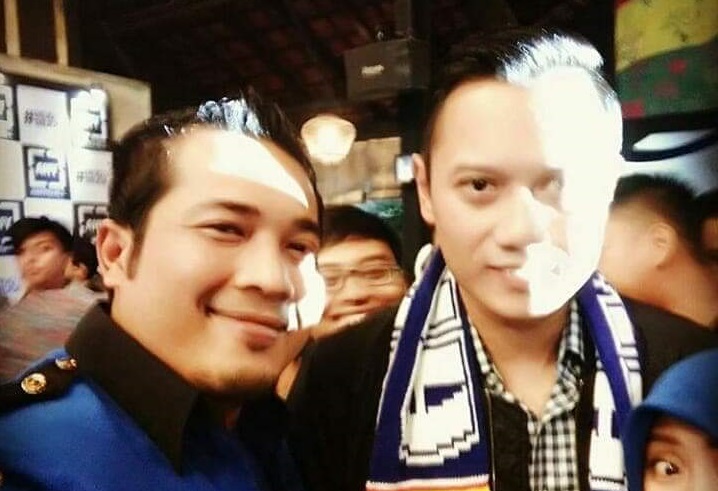 Rendra Hadikurniawan bersama AHY. (Foto: Ist)