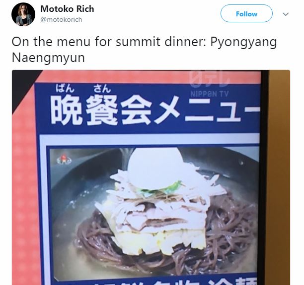 Akun Twitter jurnalis Motoko Rich @motokorich mengunggah sebuah postingan pada 27 April 2018. 