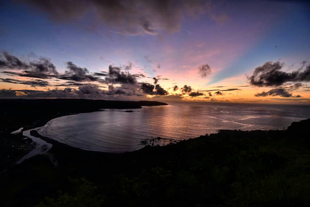 Senja di Jailolo ini begitu memukau, dan akan bersanding dengan gempita penampilan Slank. foto:istimewa