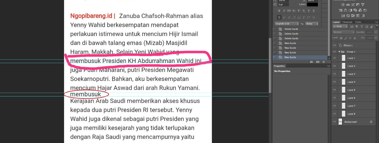 Diduga pelaku usil menggunakan cara seperti di atas untuk merekayasa naskah.