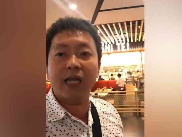 Jonathan Dunan, namanya viral setelah CCTV merekam aksinya menendang ayunan seorang bocah laki-laki di Mal Kelapa Gading, Jakarta Utara. foto: facebook karienakurniawan.