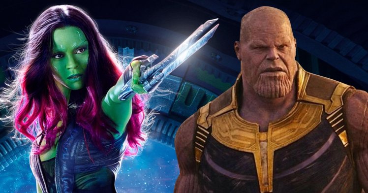 Gamora, putri angkat Thanos.