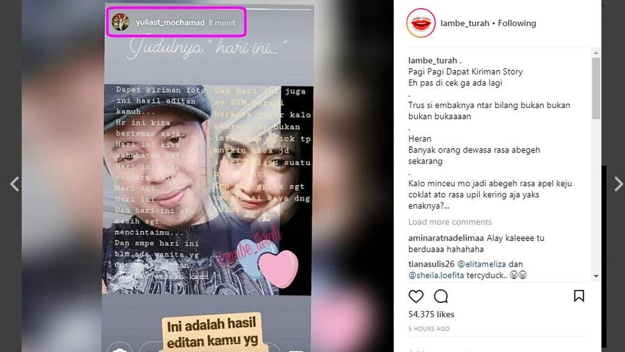 Yulia Mochamad mengisyaratkan dirinya dan Opick menaruh rasa.