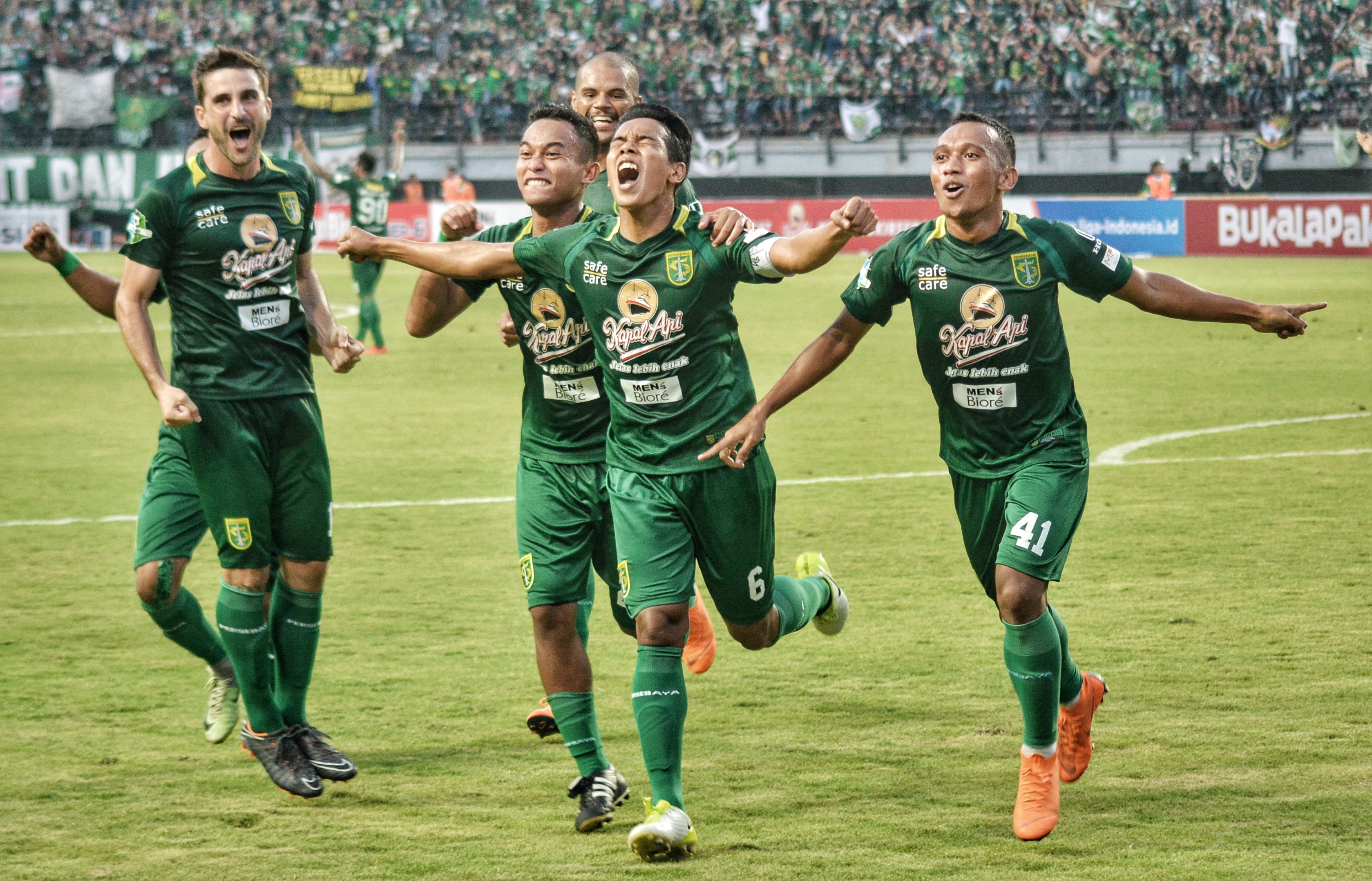 Persebaya Surabaya optimis meraih tiga poin di kandang Borneo FC, pada Jumat 11 Mei 2018. (foto: hrs/ngopibareng)