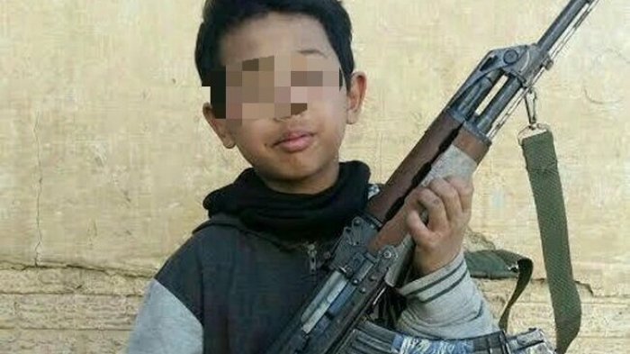 Hatf Saiful Rasul, bocah asal Indonesia tewas dalam serangan udara di Suriah pada 1 September 2016 silam.