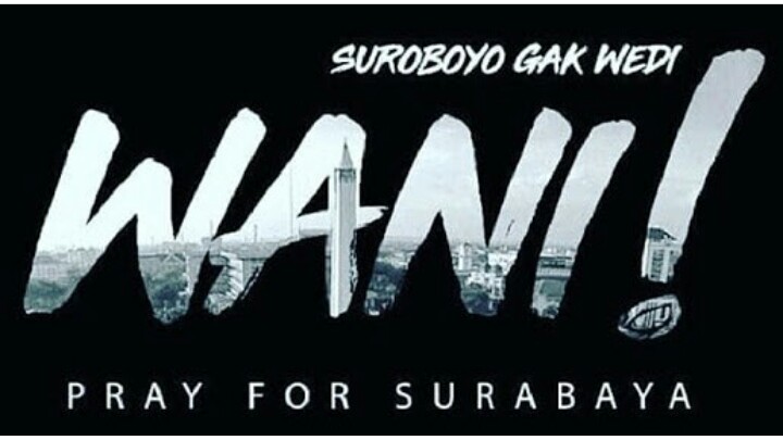 Suroboyo gak wedi. (Instagram)