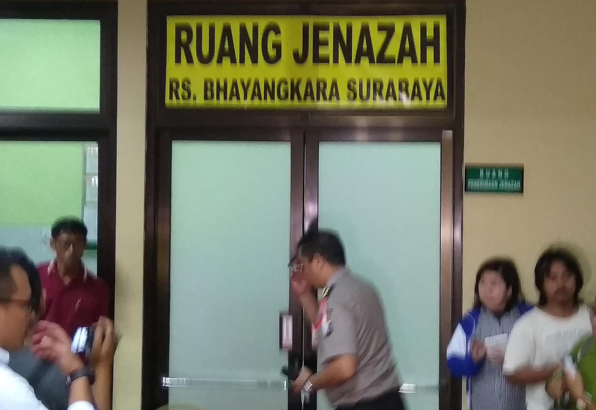 Kamar Jenazah RS Bhayangkara. 