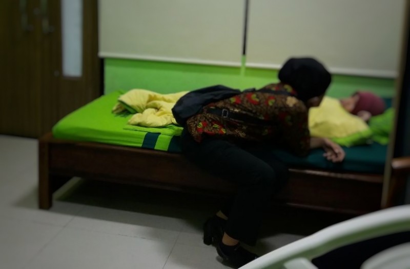 Aisyah Azzahra menjalani perawatan intensif di RS Bhayangkara Polda Jatim.