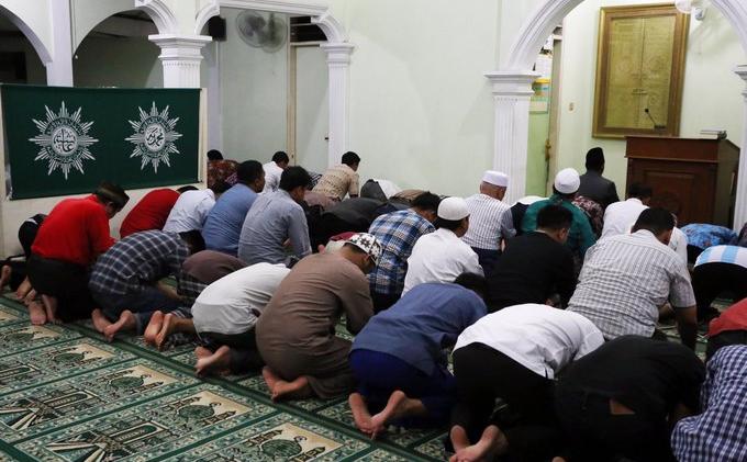 Pelaksanaan shalat Tarawih di sebuah masjid Muhammdiyah. (foto: dok ngopibareng.id)