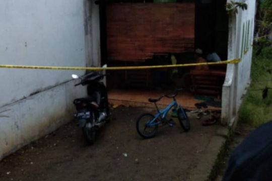 Rumah terduga teroris di Mojokerto, Kamis (17/5) (Ist)