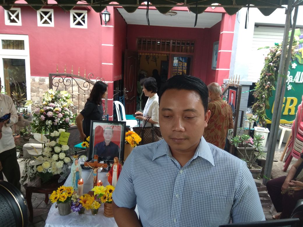 Pihak keluarga Bayu adik korban, Galih Wardhana.