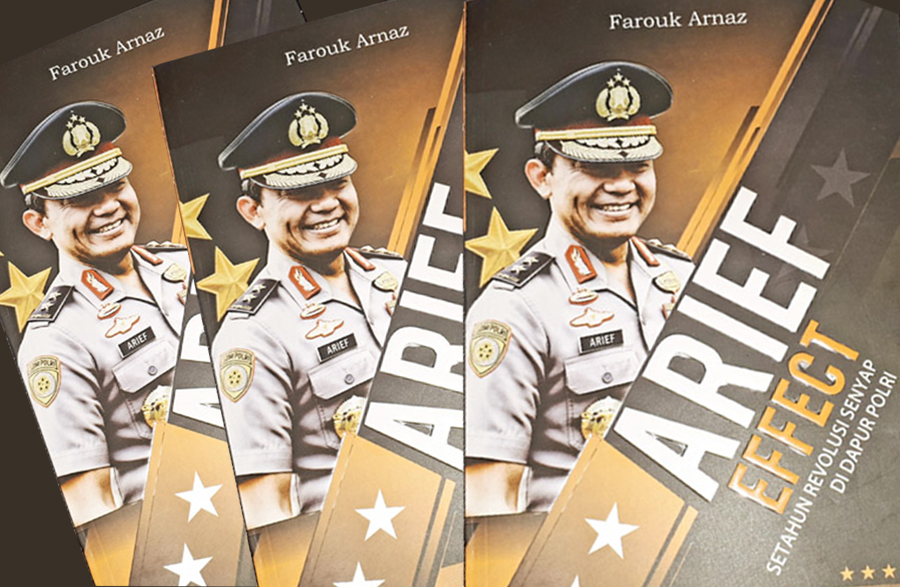 Buku Arief yang membongkar praktik suap di lingkungan Polri itu.