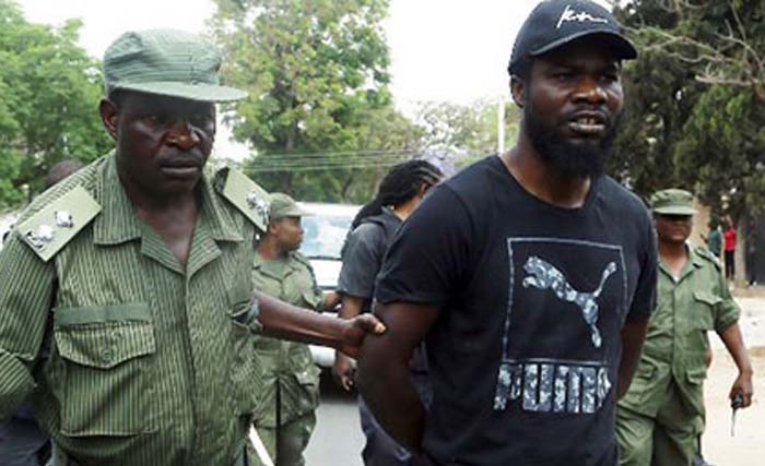 Pilato ditangkap begitu mendarat di Bandara Lusaka, Zambia dari Afrika Selatan. (foto: channel24)