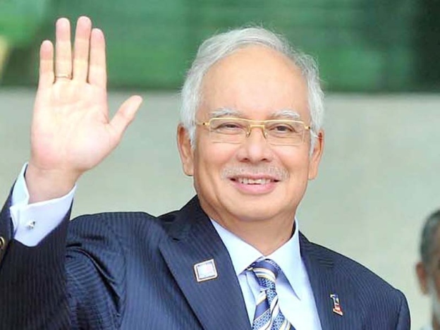 Najib Razak.