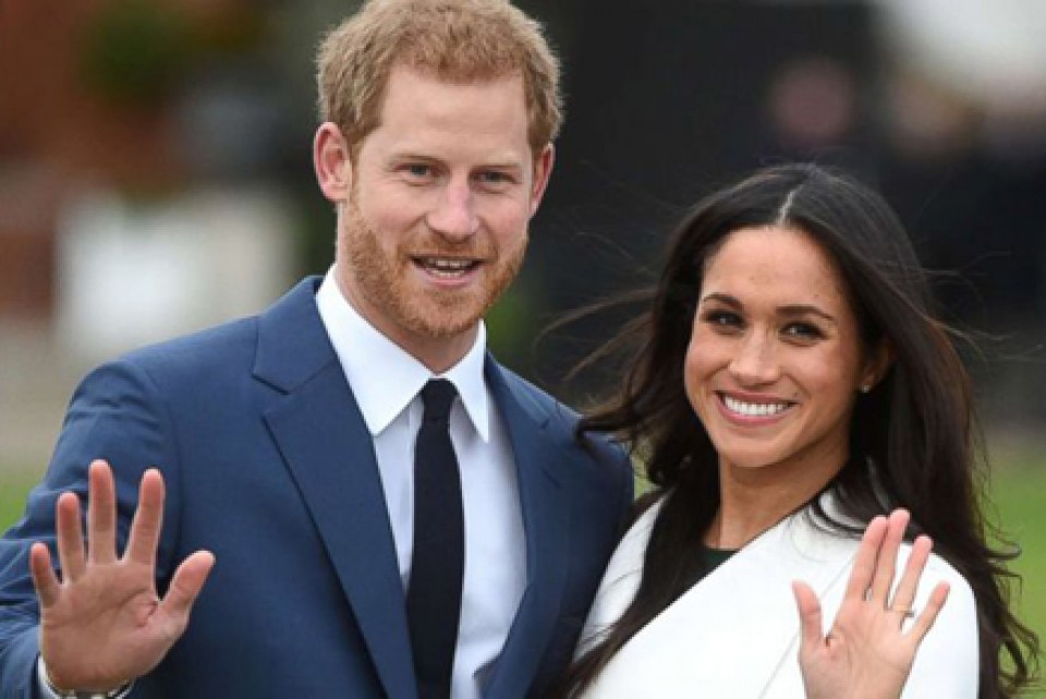 Pangeran Harry dan Meghan Markle.