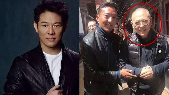 Jet Li saat muda (kiri), fisiknya saat ini terlihat lemah.