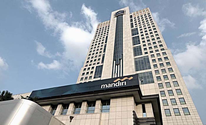 Kantor pusat  PT Bank Mandiri Tbk di Jl. Gatot Subroto Jakarta Pusat. (foto: dokumentasi)