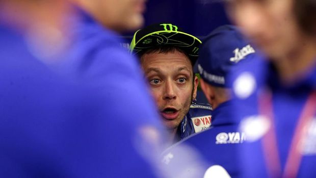 Pebalap Movistar Yamaha, Valentino Rossi. (foto: dokumentasi)