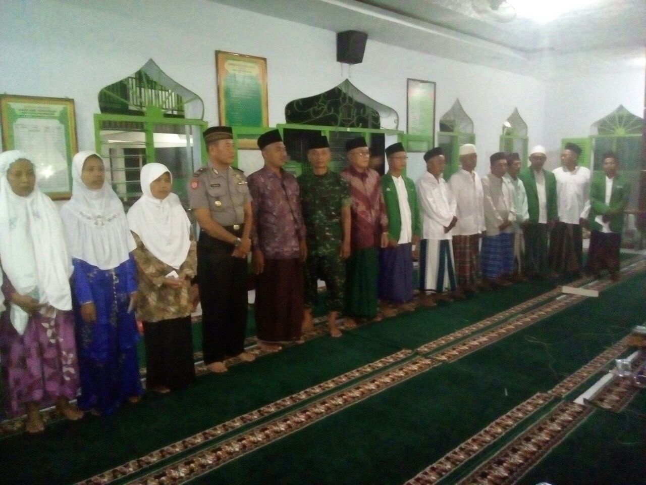 Forpimka Jatirejo Saat Safari Ramadhan Di Masjid Nurul Islam Desa Sumengko