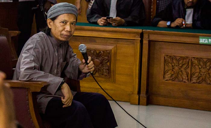 Oman Rochman alias  Aman Abdurahman. (foto: dok antara)