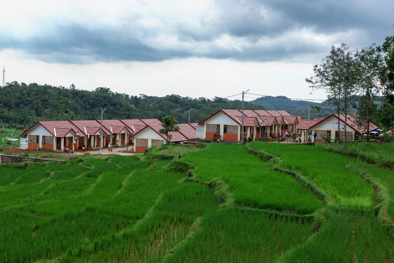 Lokasi Rumah Khusus di Desa Tanjung Kerta, Kuningan. (Foto: Dok. PUPR) 