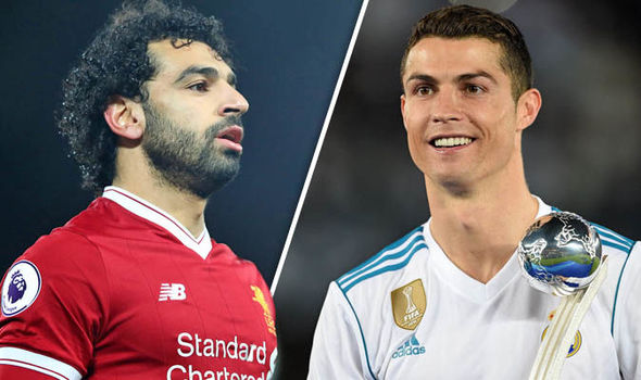 Mohamed Salah dan Cristiano Ronaldo