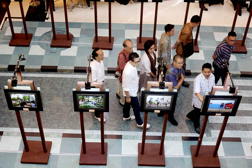 Rangkaian Hari Jadi Kota Surabaya ke 725. Pemerintah Kota Surabaya, menggelar lomba foto bertema "Enjoy Public Space”, di Grand City Surabaya. (Foto: Humas Pemkot Surabaya)