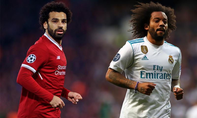 Mohamed Salah dan Marcelo