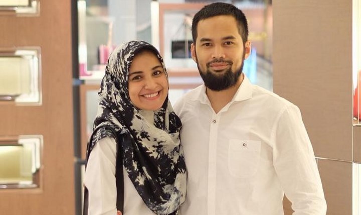 Pasangan Teuku Wisnu dan Shireen Sungkar.