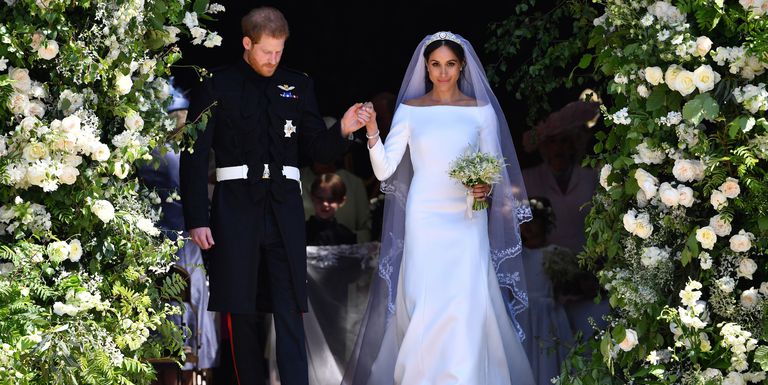 Pemberkatan pernikahan Pangeran Harry dan Meghan Markle di St George’s Chapel, Kastil Windsor, Inggris pada Sabtu (19/5-2018) lalu.