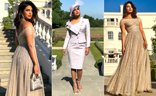 Penampilan Priyanka Chopra di pernikahan Meghan Markle dan Pangeran Harry pada 19 Mei 2018 lalu.