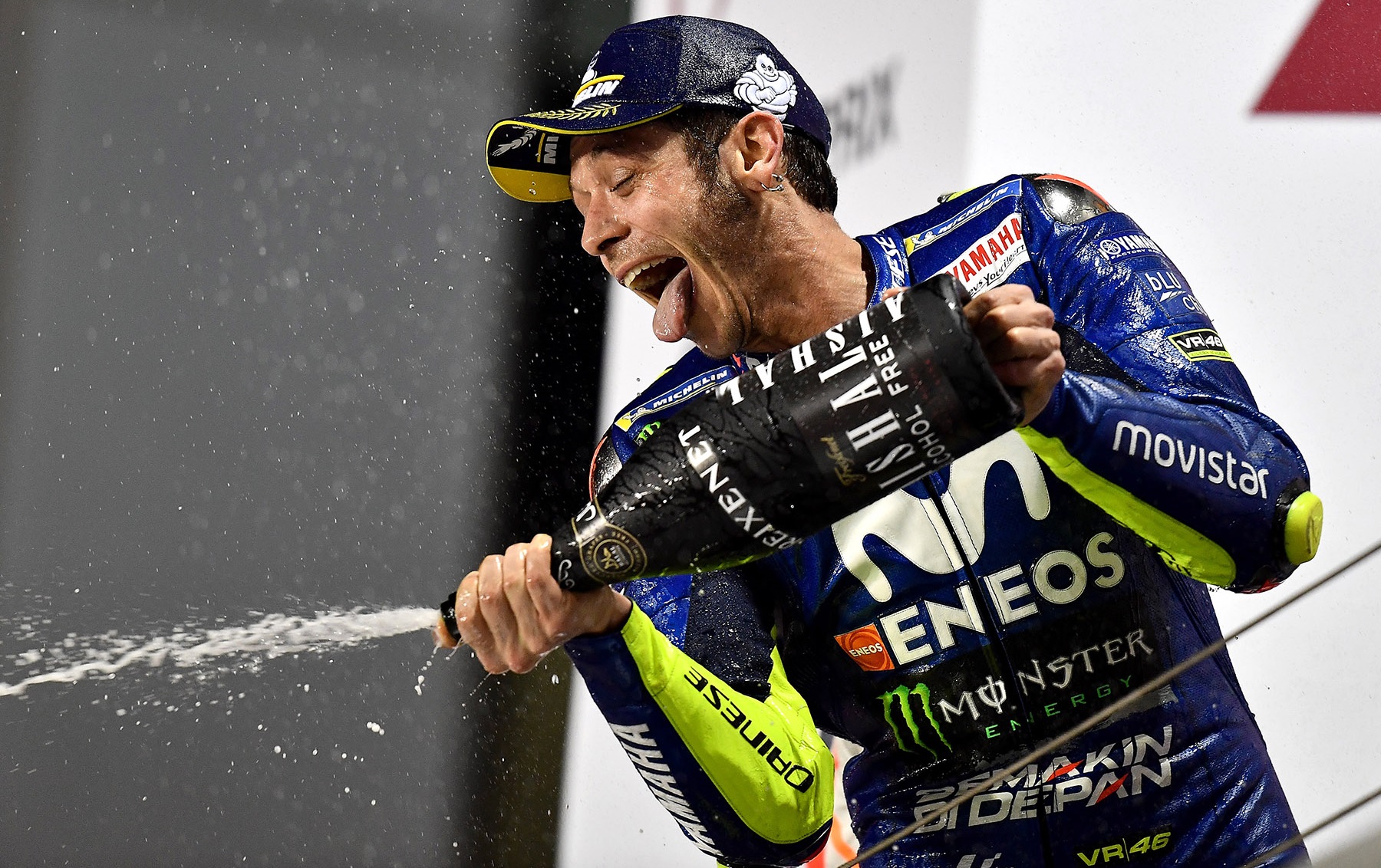 Pebalap Movistar Yamaha, Valentino Rossi.