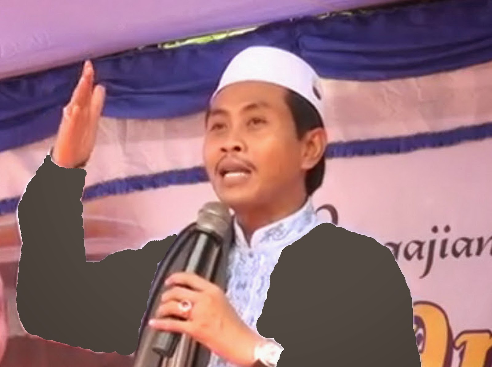 ILUSTRASI: KH Anwar Zahid, juru dakwah asal Bojonegoro. (foto: ist)