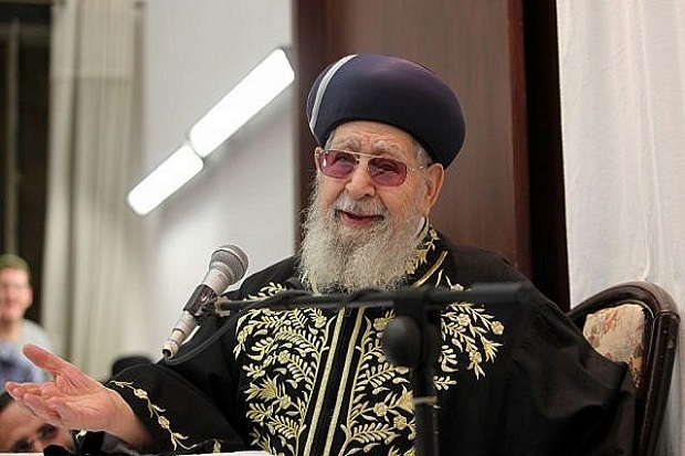 Rabbi Ovadia Yosef, mantan imam Yahudi Israel. Foto: Times of Israel.