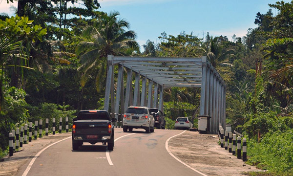 Ruas jalan Saleman - Waesala
