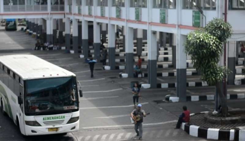 Suasana terminal Purabaya yang akan jadi tempat pemberangkatan pemudik saat lebaran 2018 ini. (foto: hrs/ngopibareng)