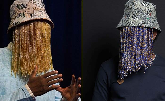 Anas Aremeyaw Anas, jurnalis Ghana yang selalu menyembunyikan wajahnya, karena banyak pejabat sepak bola yang menginginkan kematiannya. (foto: afp) 