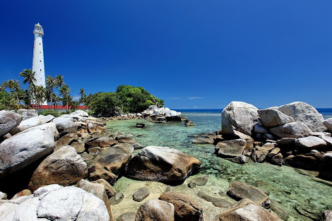 Keindahan geopark Provinsi Babel. foto:asn.id