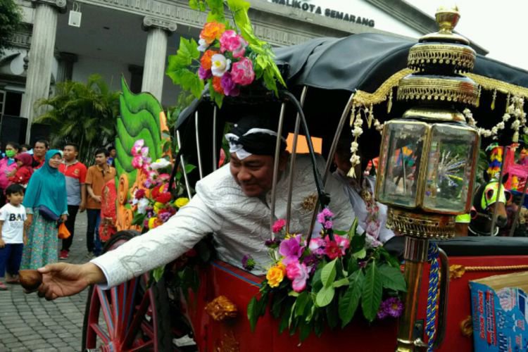 Tradisi Dugderan Semarangan. foto:merdeka.com 