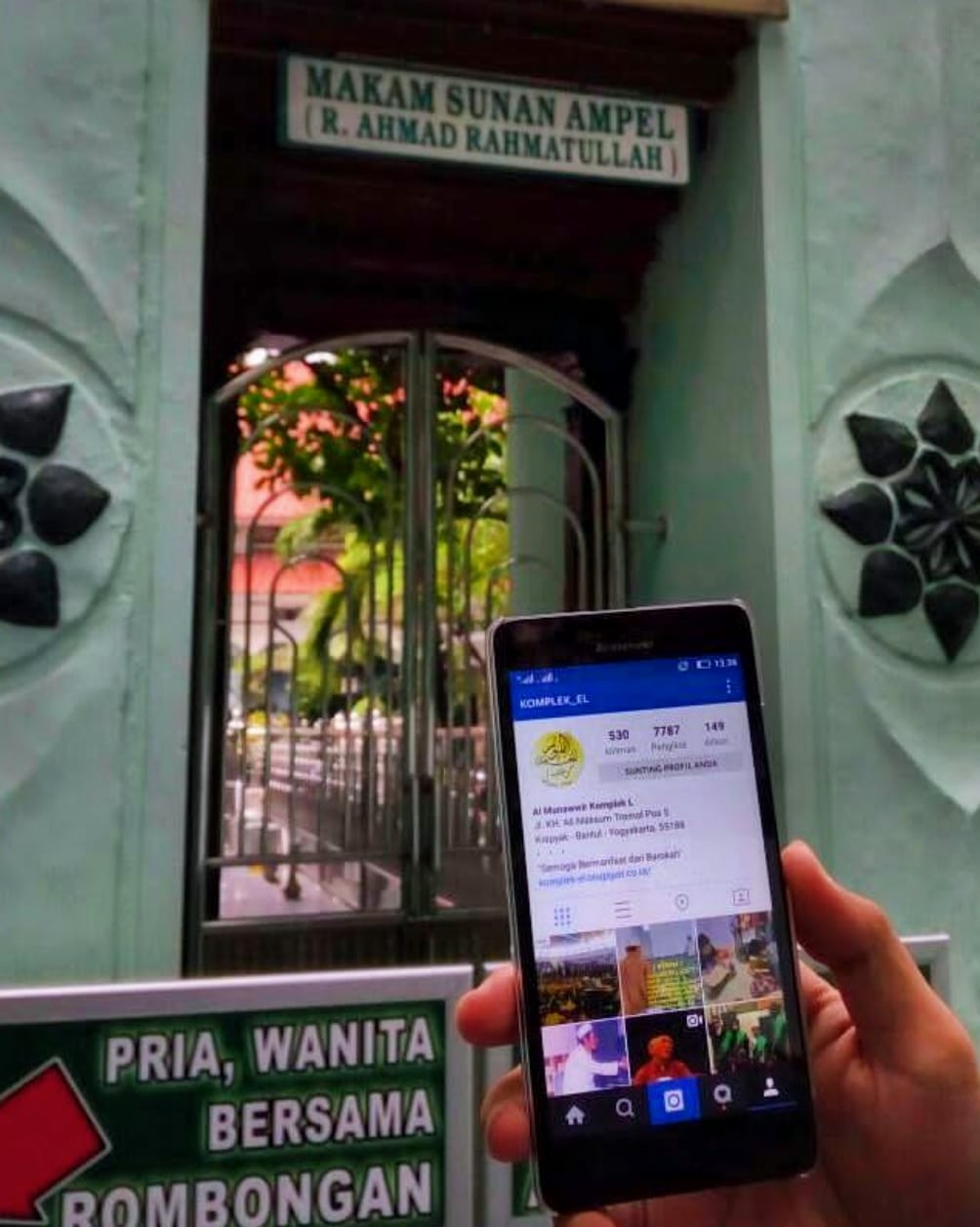 Jangan lupa selfie... foto:kemenpar