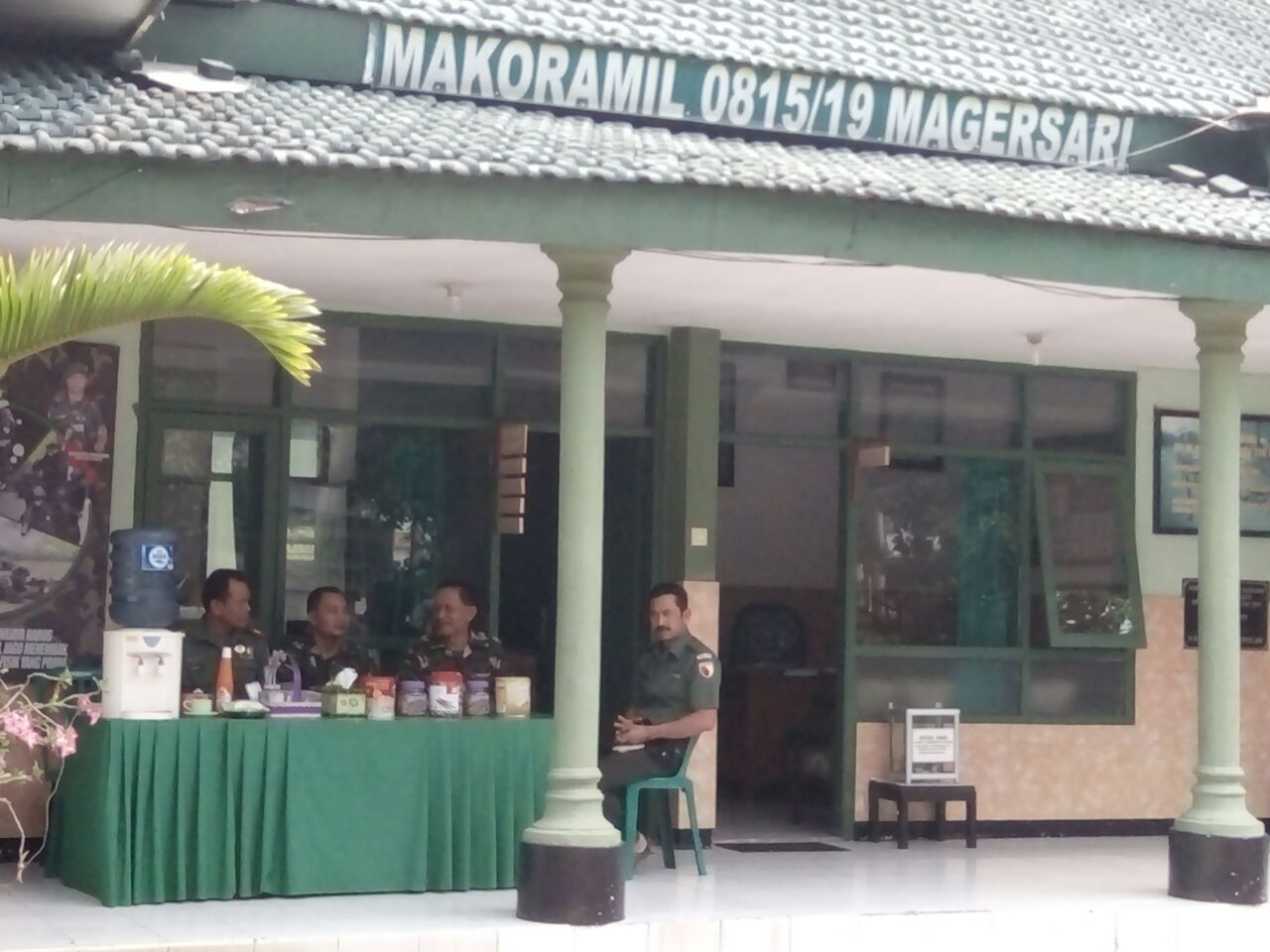 Rest Area Di Makoramil 19 Magersari, Kota Mojokerto