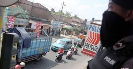 Ilustrasi foto pengamanan arus mudik. (foto: antara)