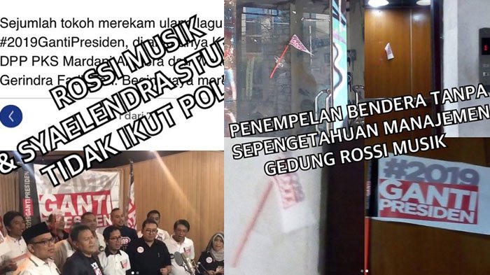 Protes pemilik studio musik.