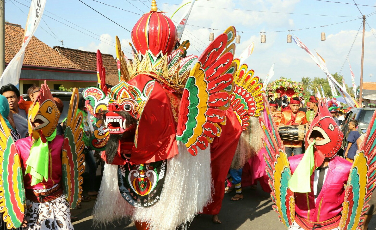 Barong Ider uang hanya ada di Banyuwangi. foto:Banyuwangikab.go.id