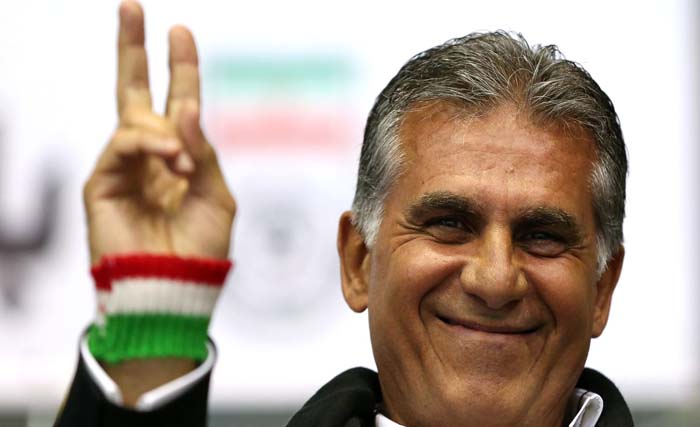 Pelatih Iran Carlos Queiroz. (foto: dok. afp)