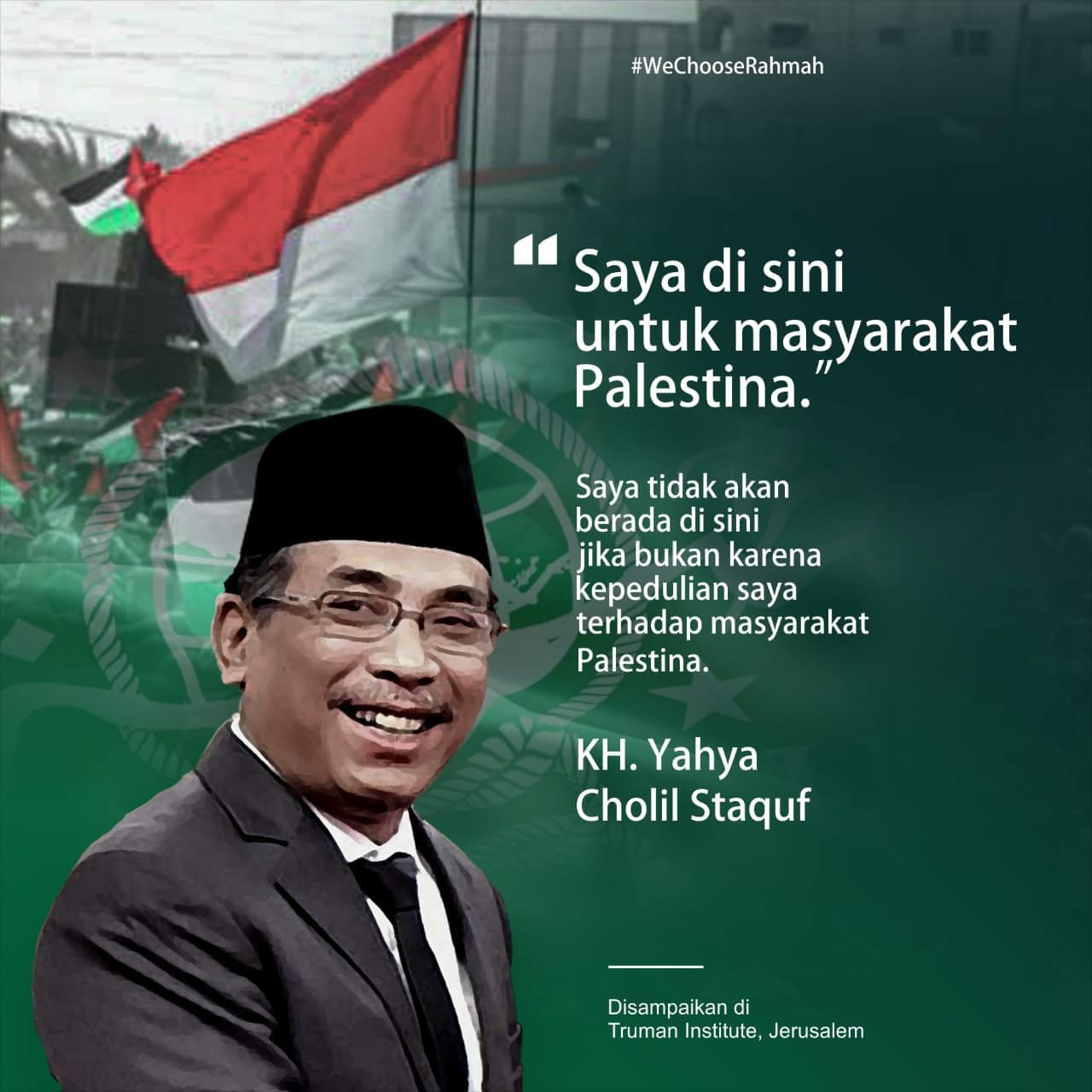 DIALOG: KH Yahya Cholil Staquf, tokoh pesantren kedua setelah KH Abdurrahman Wahid, berani dialog dengan Israel. (foto: dok ngopibareng.id)