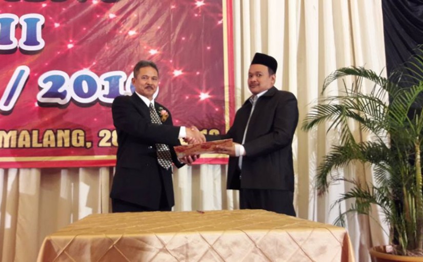 PROFESIONAL: Usmayadi (Cak Usma, kanan), Ketua PPM Aswaja. (foto: ist)