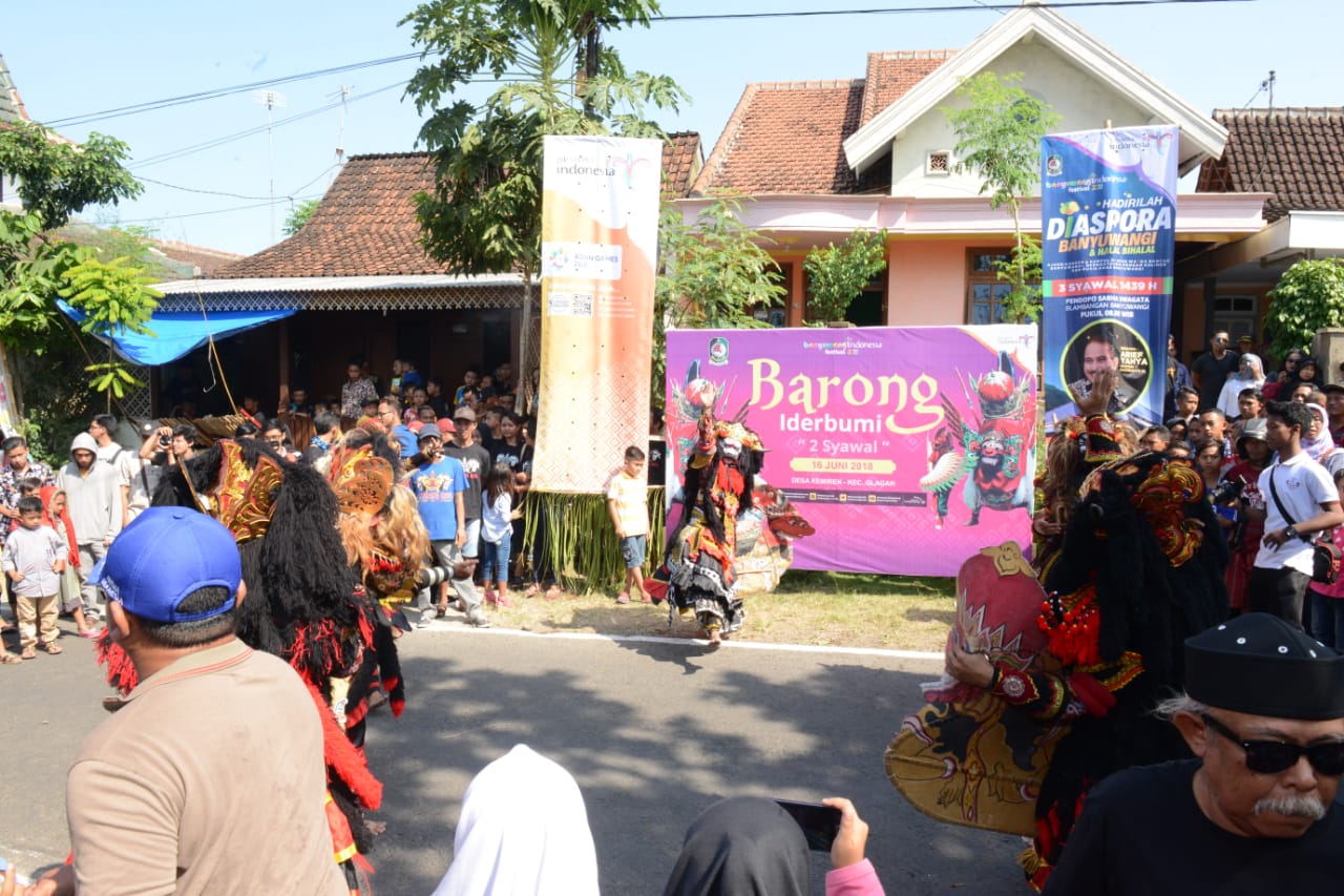 Atraksi Barong Ider. foto:kemenpar